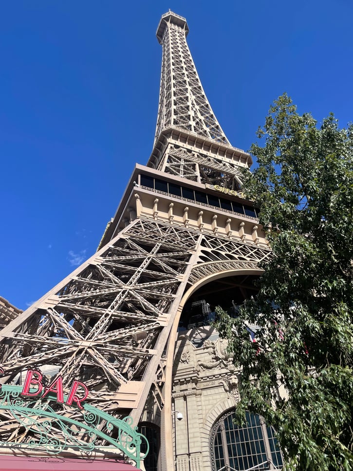 Vegas version of the Eiffel tower