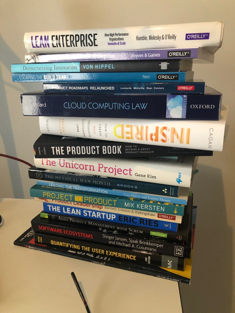 Product management books.